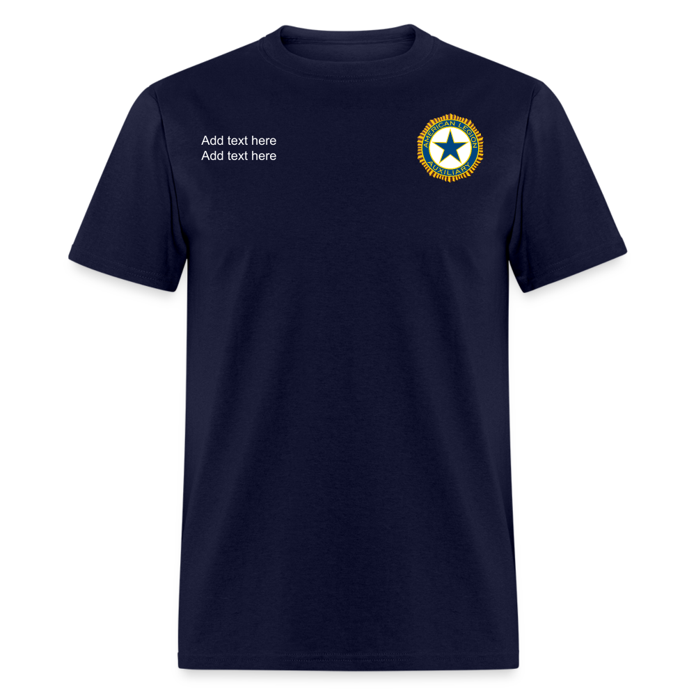 ALA Unisex Comfort Fit T-Shirt - navy