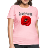 Remember Our Fallen Heroes Poppy Women's T-Shirt - pink