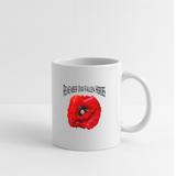 Remember Our Fallen Heroes Poppy Coffee/Tea Mug - white