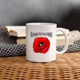 Remember Our Fallen Heroes Poppy Coffee/Tea Mug - white