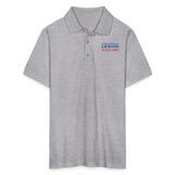 ALA Branded Polo Shirt - heather gray