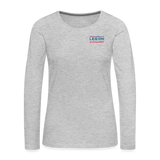 ALA Branded Long-Sleeve Tee - heather gray