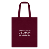 ALA Branded Tote Bag - burgundy