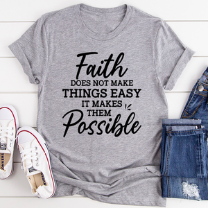 Faith - Love It - Live It - Walk It - Own It - Show It T-shirt