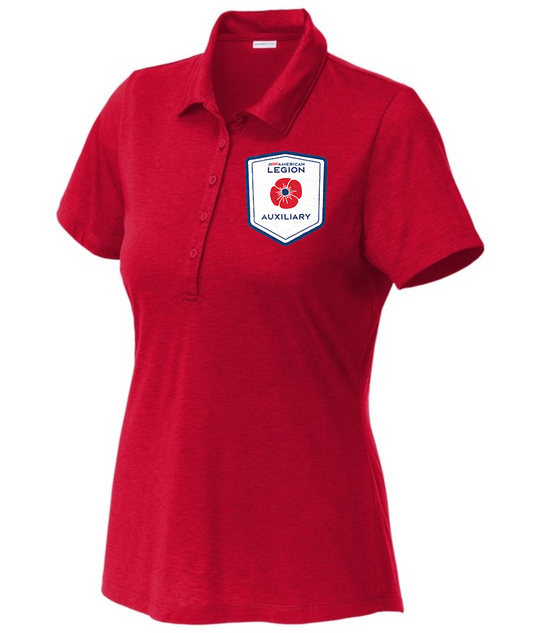 ALA Poppy Embroidered Sport-Tek ® Ladies PosiCharge ® Strive Polo