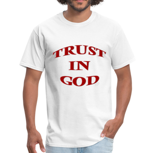 TRUST IN GOD T-Shirt - white