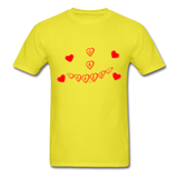 U-R-LOVED! T-Shirt - yellow